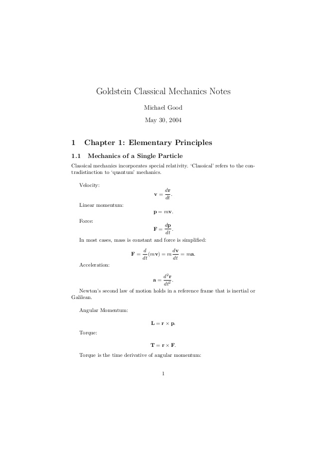 classical mechanics goldstein solution manual pdf
